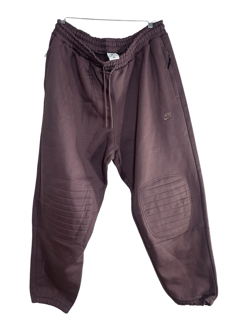 Nike Tech Pack Therma-Fit Adv Sweatpants Mens XL Moto Knee Mauve FB8013 Joggers
